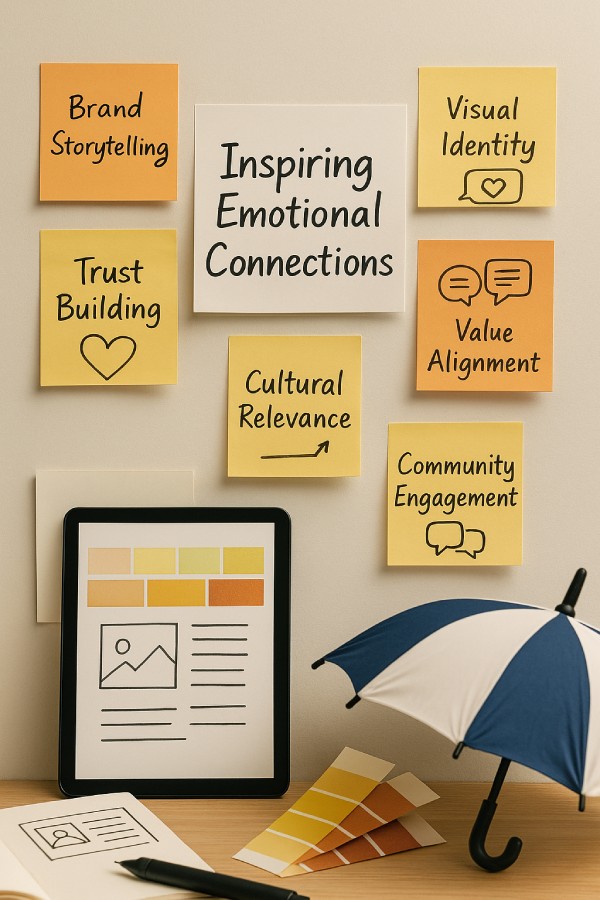 B2C Target Audience Engagement A display board depicting how how to tarrget and engage audiences for B2C companies.
