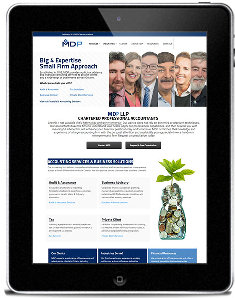 website-design-services-results-client-study A professionally developed website leads to better business results.